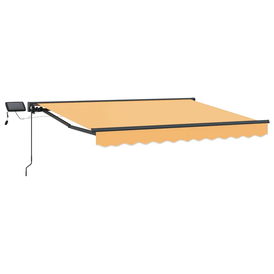 Cadre de store manuel avec LEDs Sable 4 × 3,5 m - 2