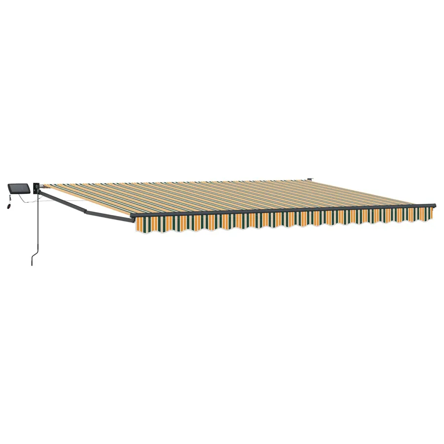 Store rétractable manuel avec LEDs 5 x 3 m - 2