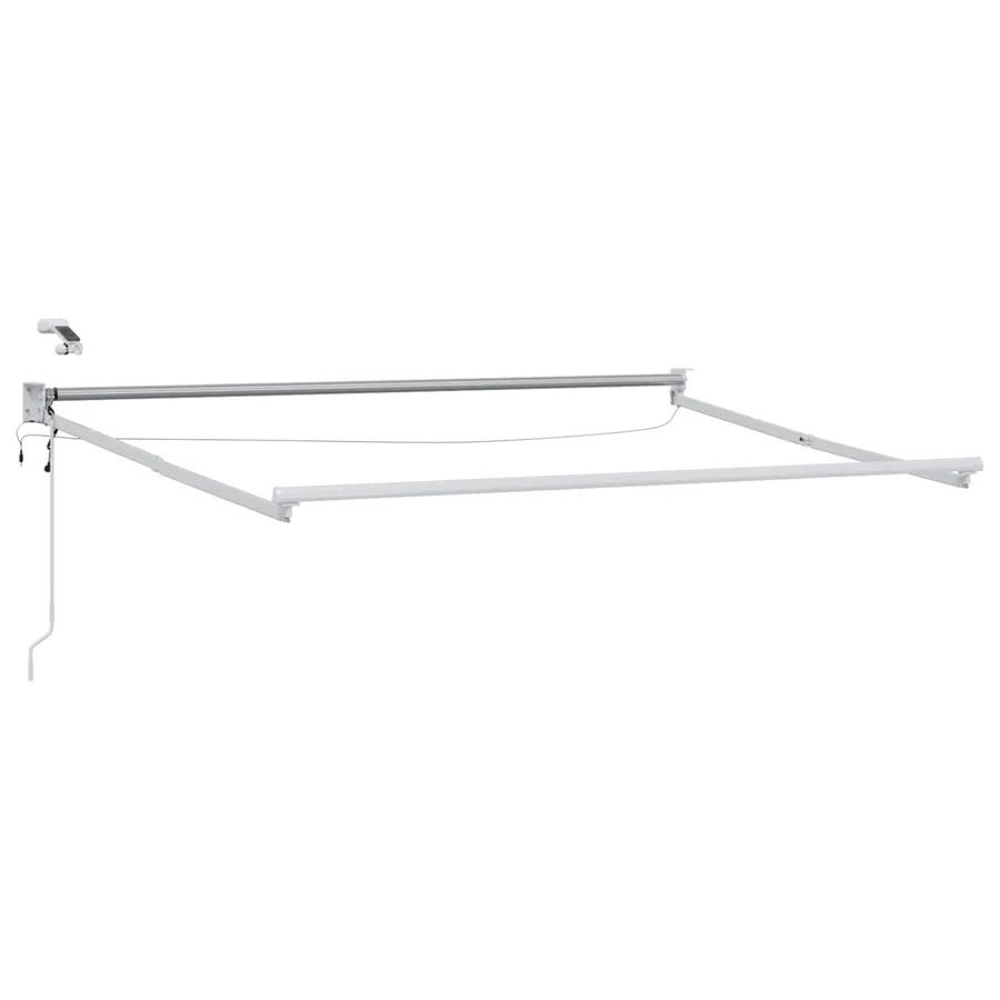 Auvent rétractable électrique Sable 100% Polyester et Aluminium - 4