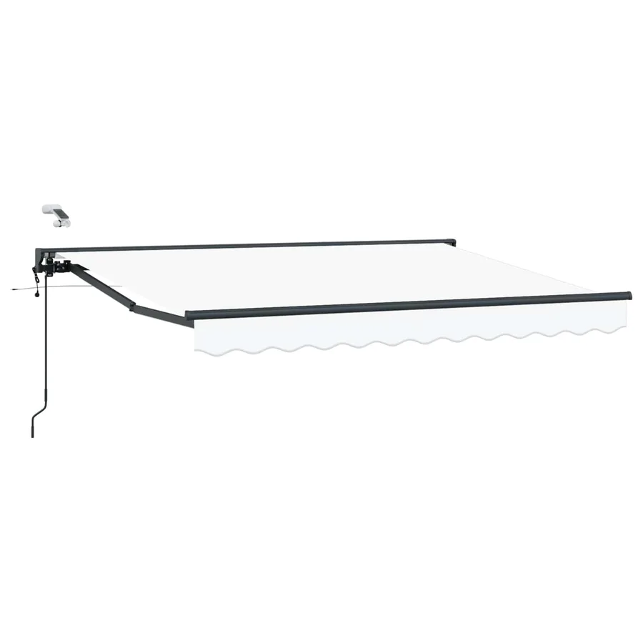 Auvent rétractable électrique Blanc 3,5 x 2 m - 2