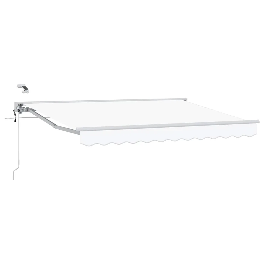 Auvent rétractable électrique Blanc 3 x 2 m - 2