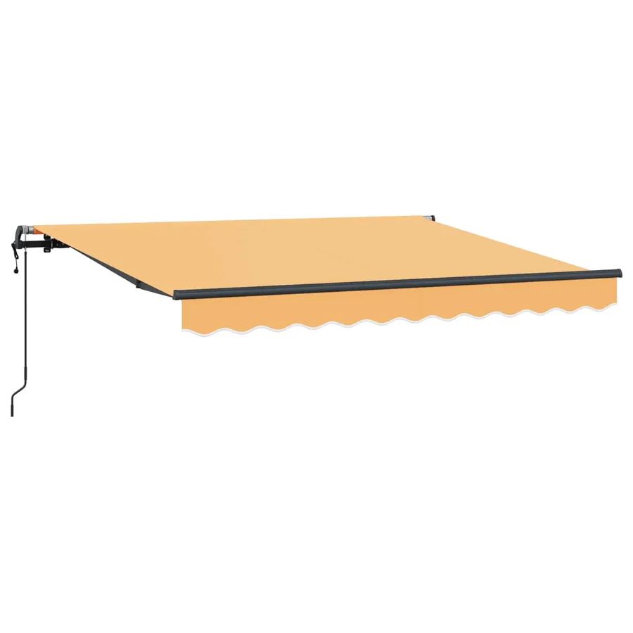 Auvent Rétractable Sable 2,5 x 2 m tissu - 2