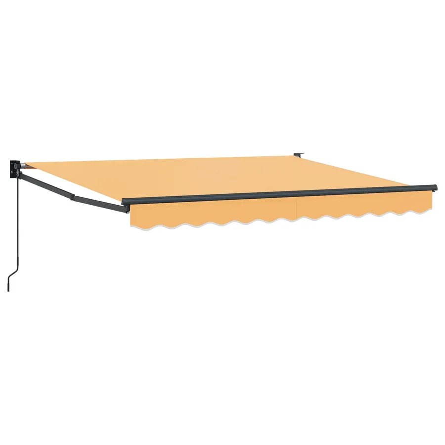 Auvent rétractable Sable 5 x 3 m 100% Polyester et Aluminium - 2