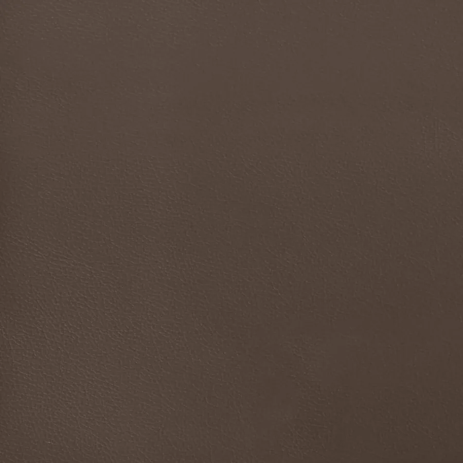 Cadre de lit à lattes marron 140x200 cm similicuir - 8