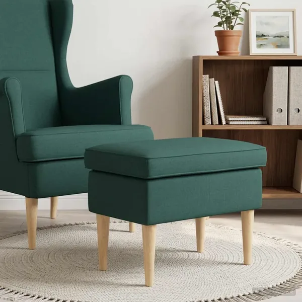 Pouf Vert foncé 55 x 35 x 41 cm