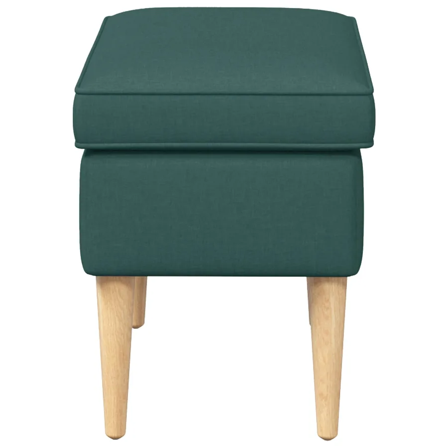 Pouf Vert foncé 55 x 35 x 41 cm - 4