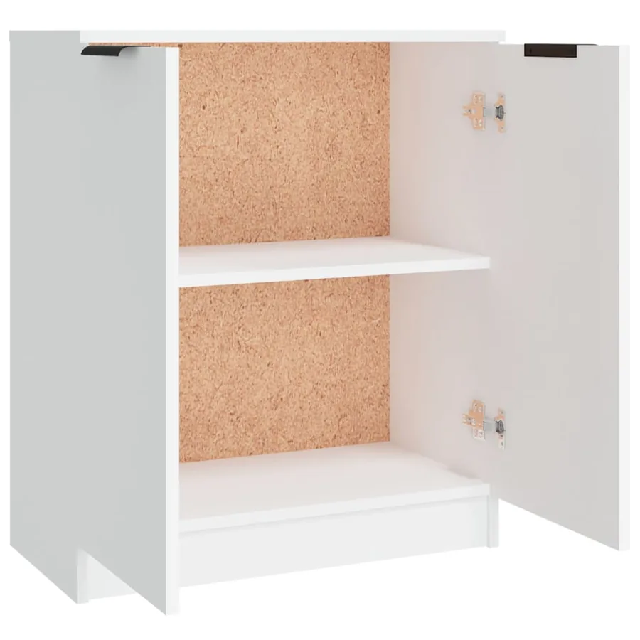 Buffets 3 pcs Blanc Bois d'ingénierie - 8