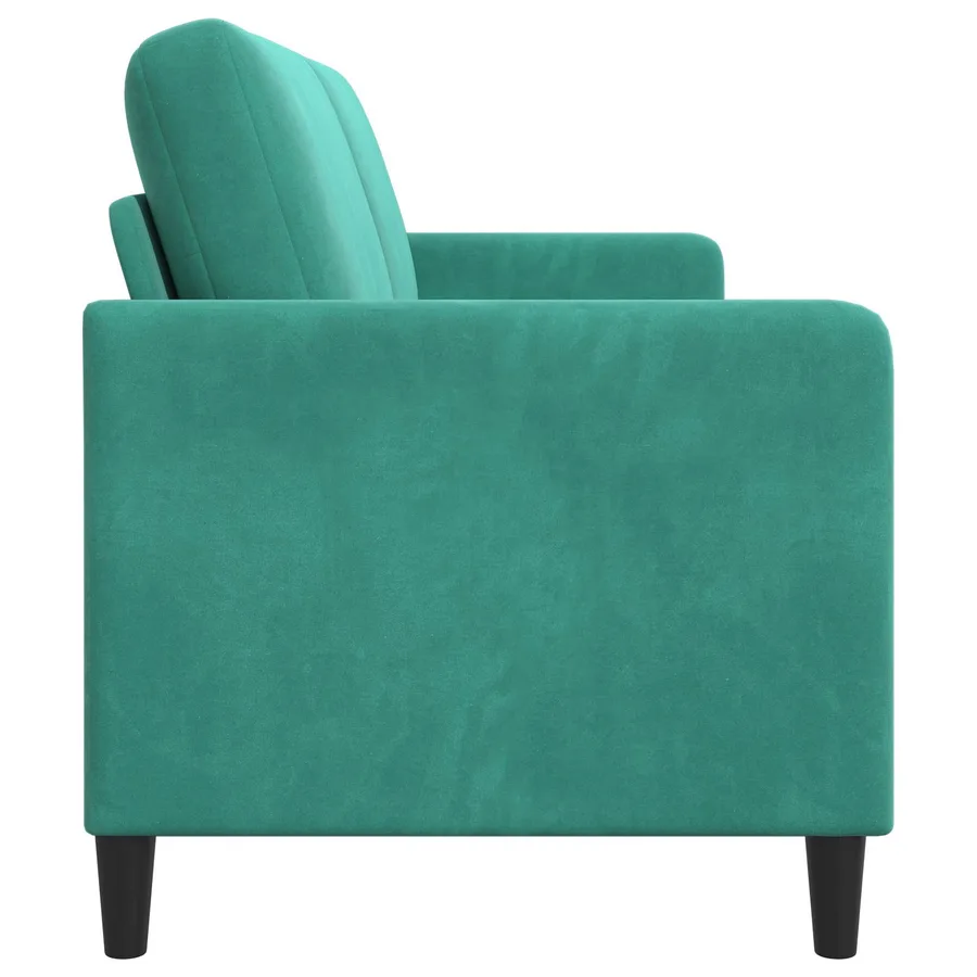 Sofa avec rangement Turquoise 172 x 78 x 87 cm Polyester - 5