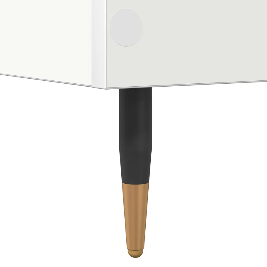 Cadre de lit Blanc 80 x 200 cm Bois d'ingénierie - 6