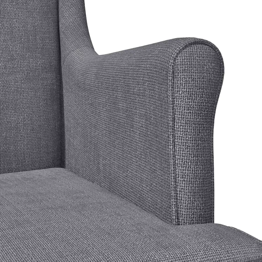 Fauteuil Gris clair ARES - 7