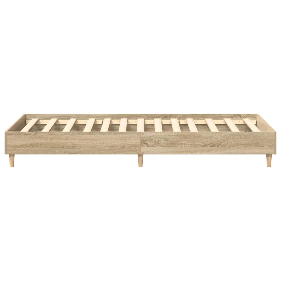 Cadre de lit Chêne Sonoma 80 x 200 cm Bois d'ingénierie - 5