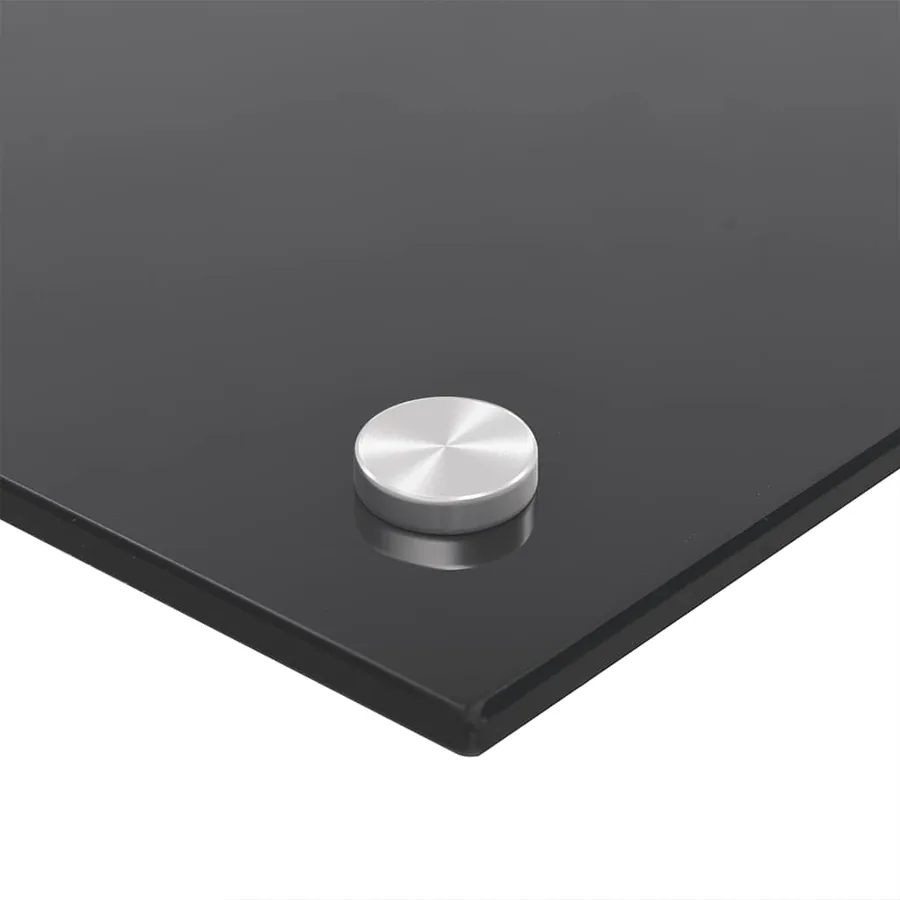Dosseret de cuisine Noir 70x40 cm Verre trempé - 9