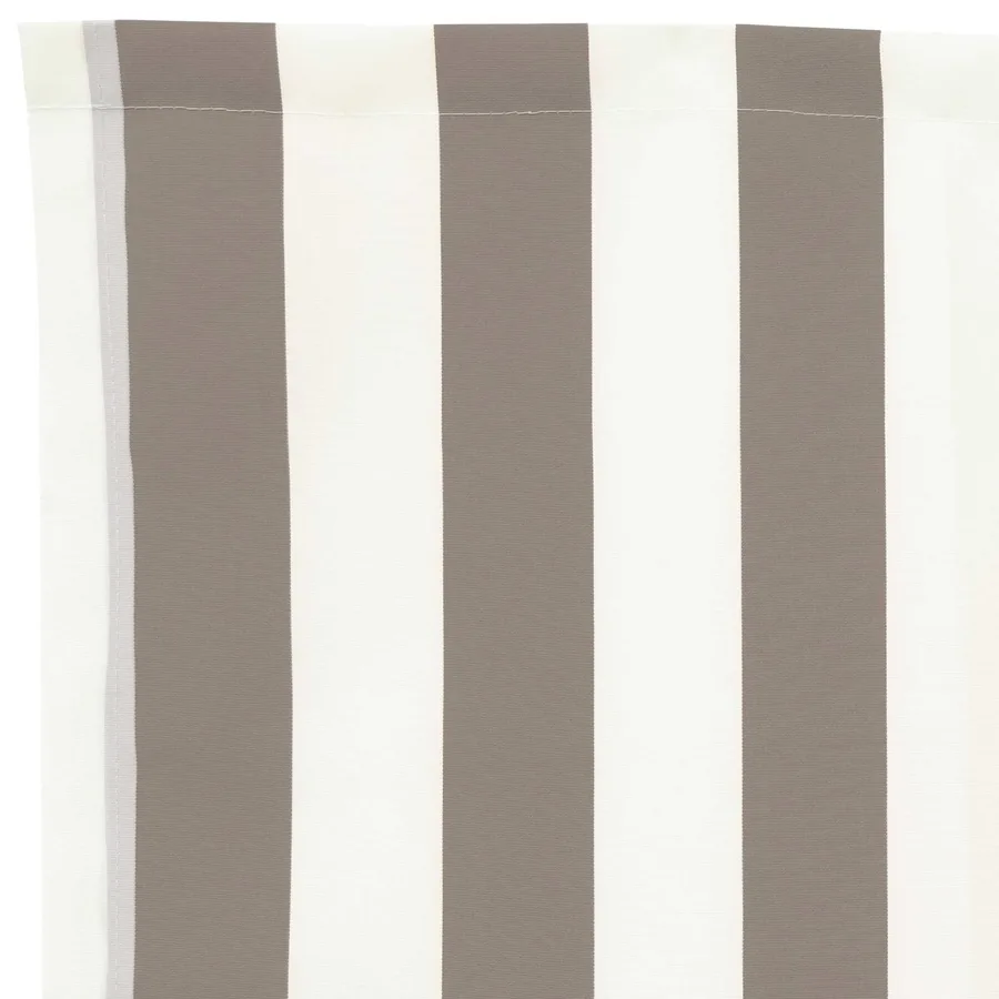 Remplacement de lambrequin Gris clair et blanc 6 m Polyester - 5