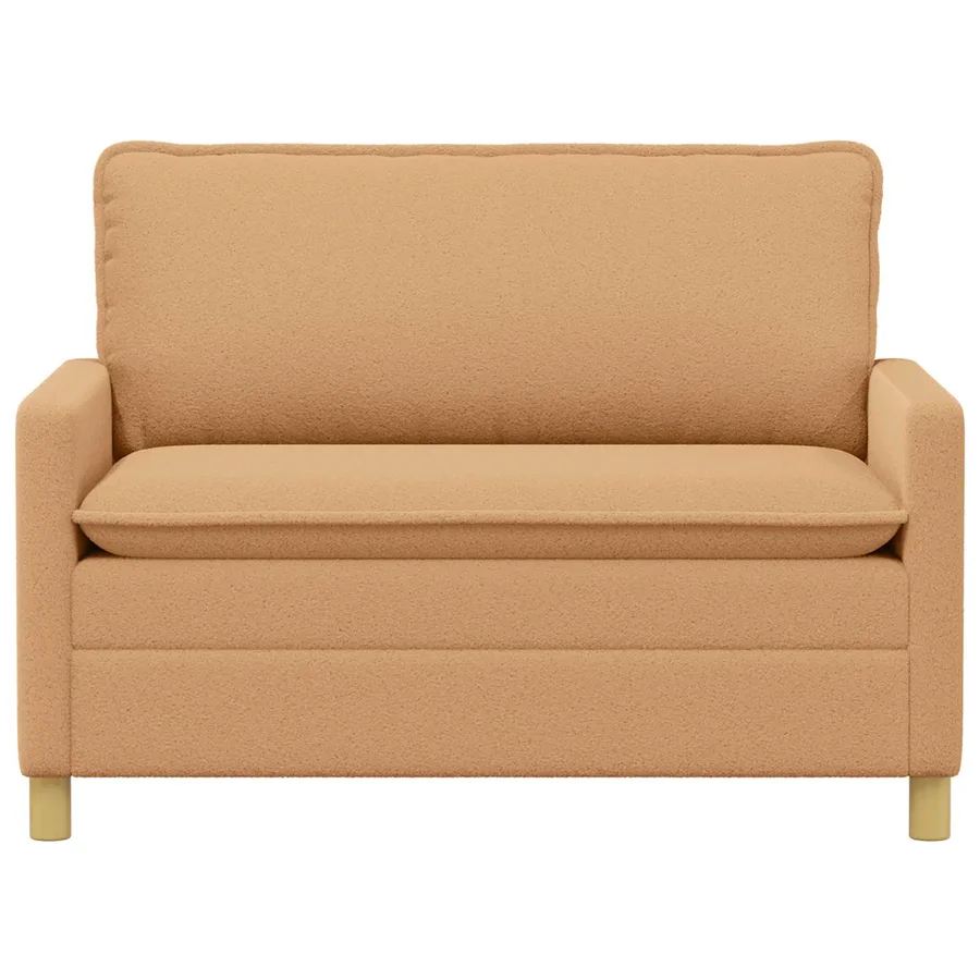 Canapé Beige 126 x 81 x 87,5 cm Tissu - 3