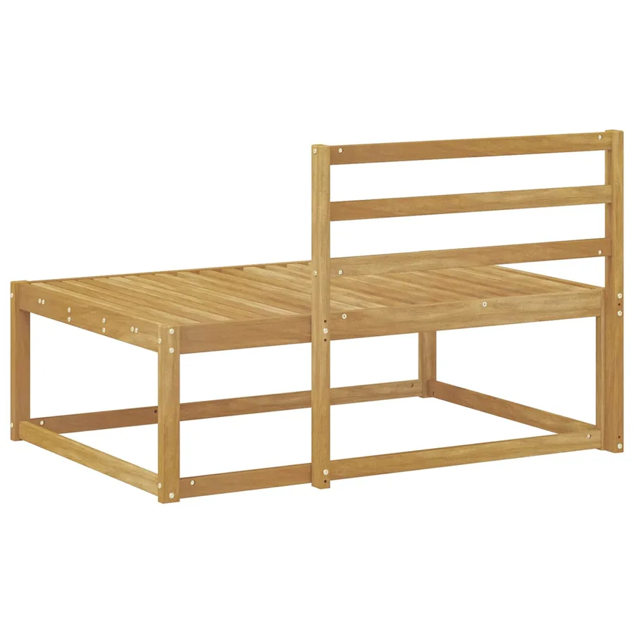 Canapé d'extérieur en bout Blanc 115 x 83 x 73 cm - 5