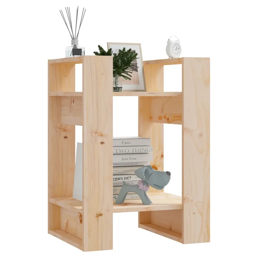 Bibliothèque/Séparateur de pièce 41x35x57 cm Pin massif - 7