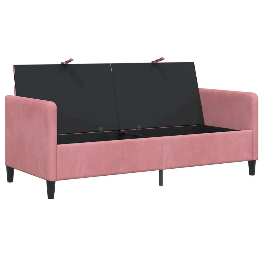 Sofa avec rangement Rose 172 x 78 x 87 cm Polyester - 4