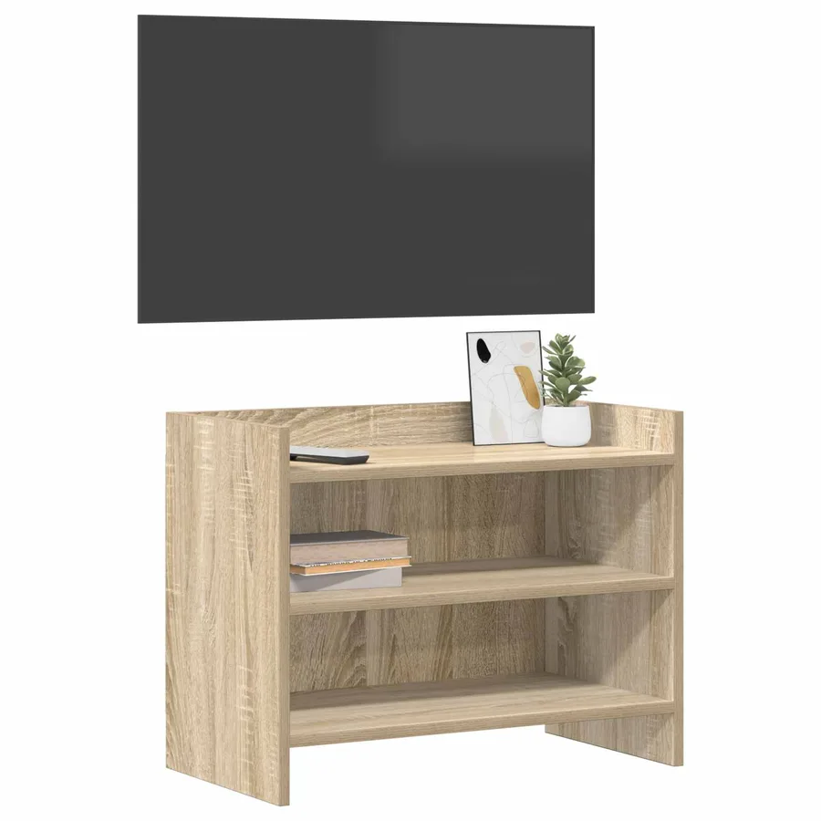 Meuble TV 60 x 33 x 47 cm Chêne Sonoma Bois d'ingénierie - 3