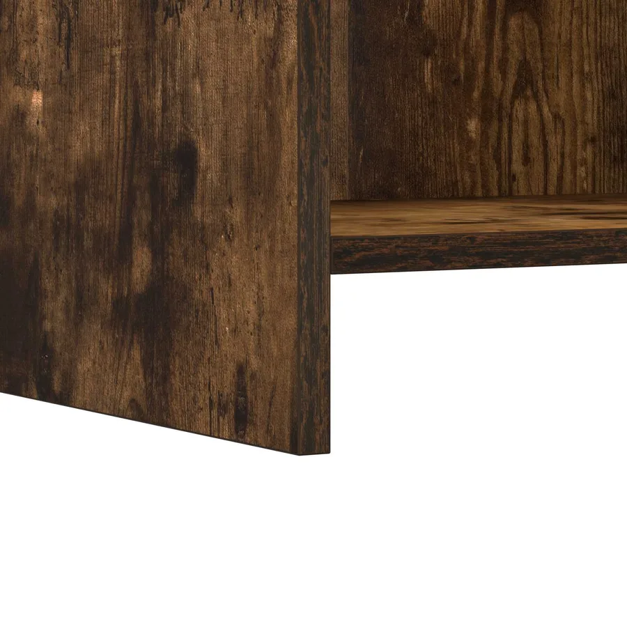 Buffet Chêne fumé 40 x 36 x 80 cm Bois d'ingénierie - 6