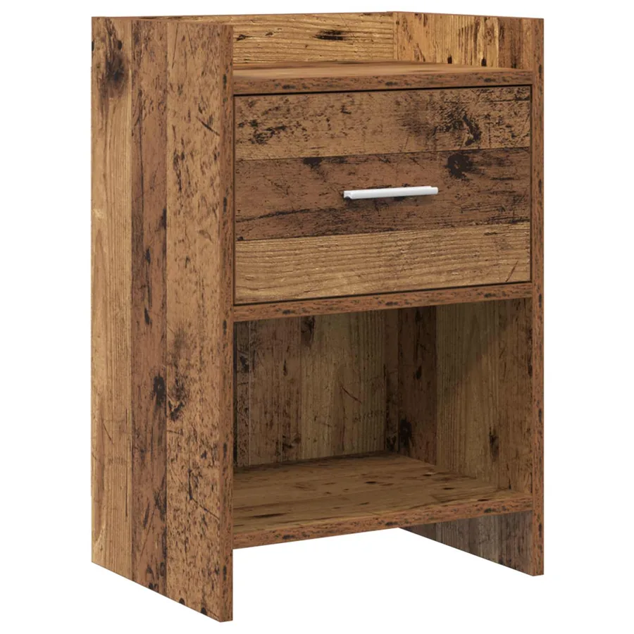 Tables de chevet Bois ancien 40 x 30 x 60 cm Bois d'ingénierie