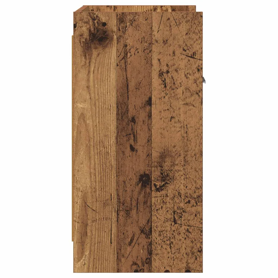 Tables de chevet Bois ancien 40 x 30 x 60 cm Bois d'ingénierie - 5