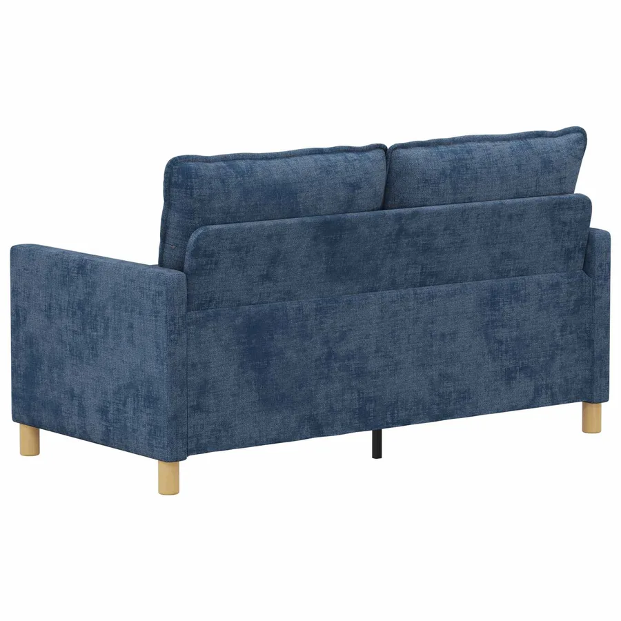 Canapé Bleu 156 x 81 x 87,5 cm Polyester - 5