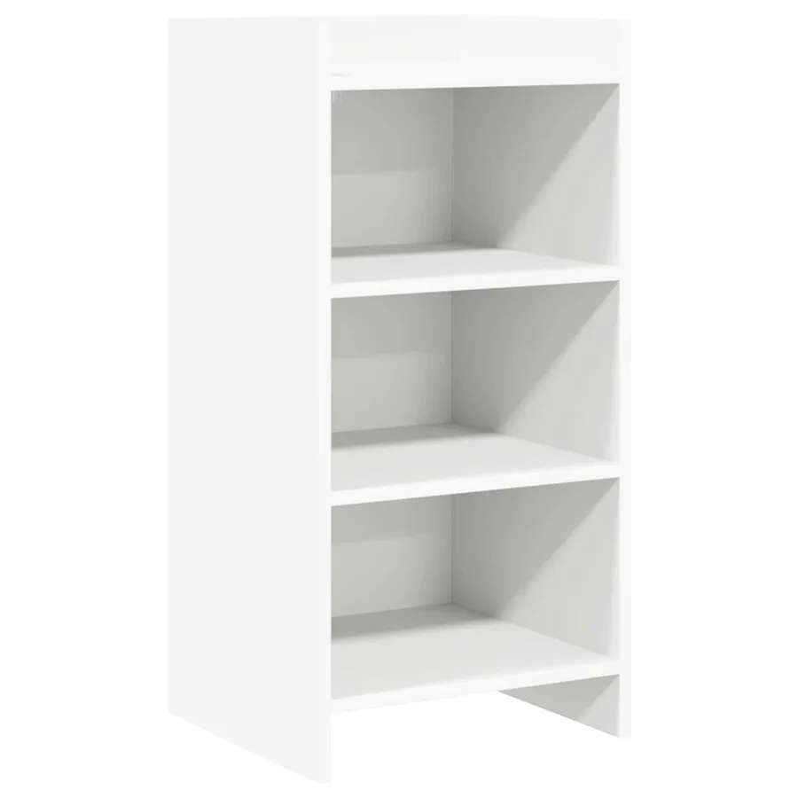 Buffet Blanc 40 x 36 x 80 cm Bois d'ingénierie - 2