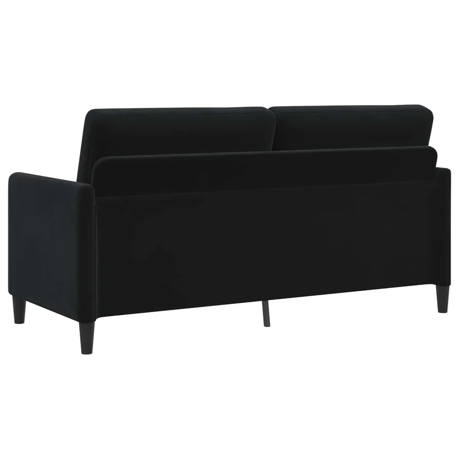 Sofa avec rangement Noir 172 x 78 x 87 cm Polyester - 6