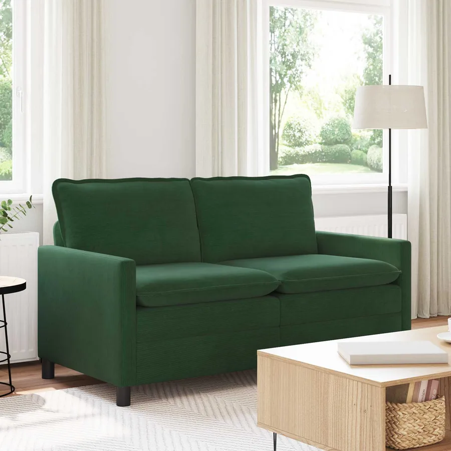 Canapé Vert Jungle 156 x 81 x 87,5 cm Tissu