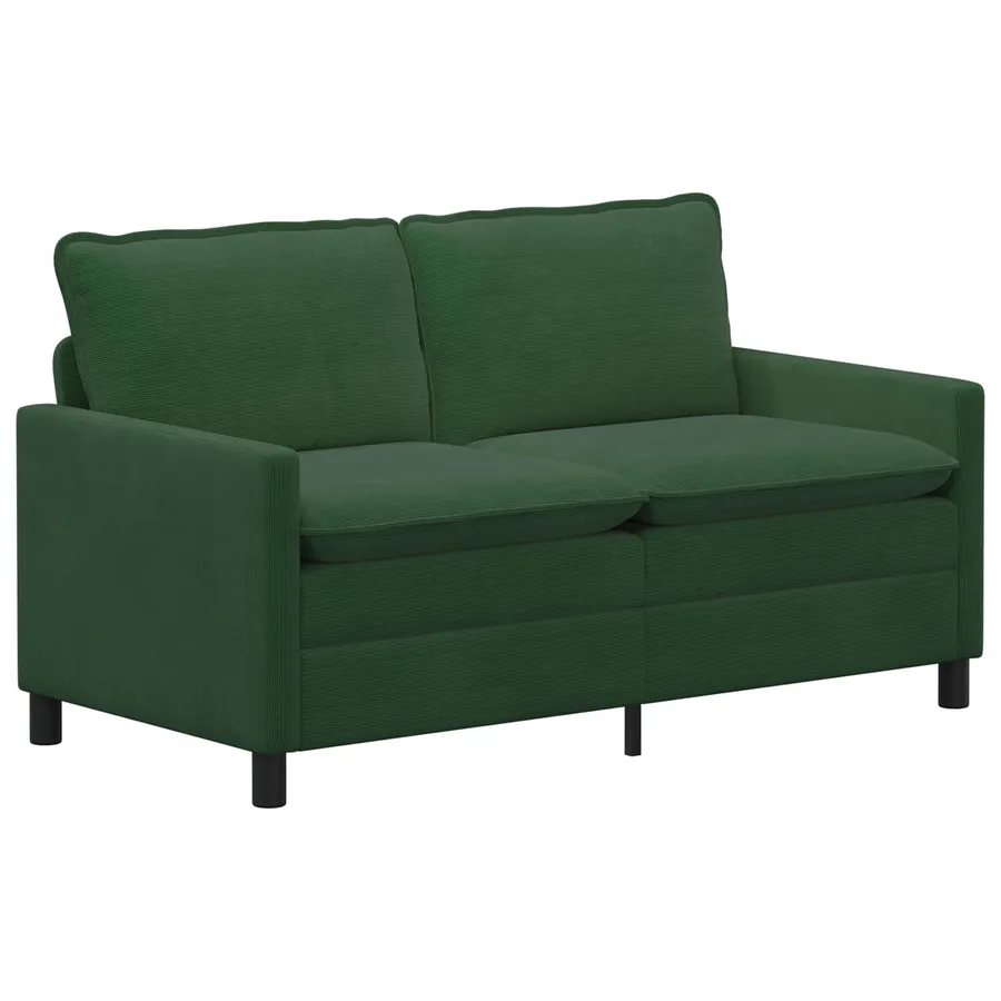 Canapé Vert Jungle 156 x 81 x 87,5 cm Tissu - 2