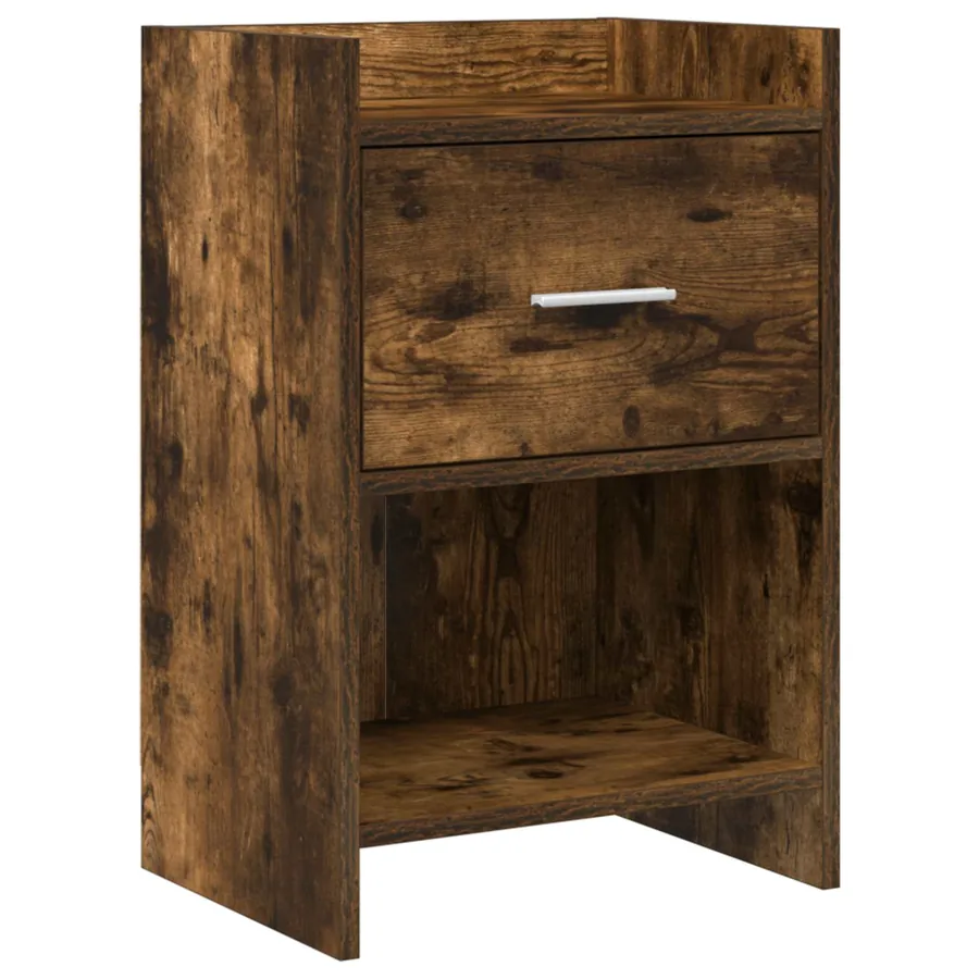 Tables de chevet Chêne fumé 40 x 30 x 60 cm Bois d'ingénierie