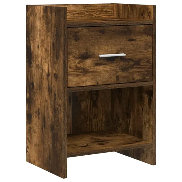 Tables de chevet Chêne fumé 40 x 30 x 60 cm Bois d'ingénierie