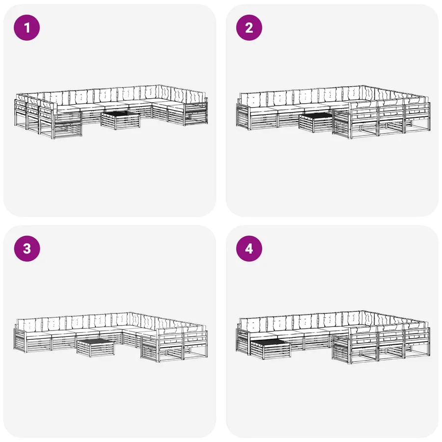 Ensembles de canapés 11 pc - 7