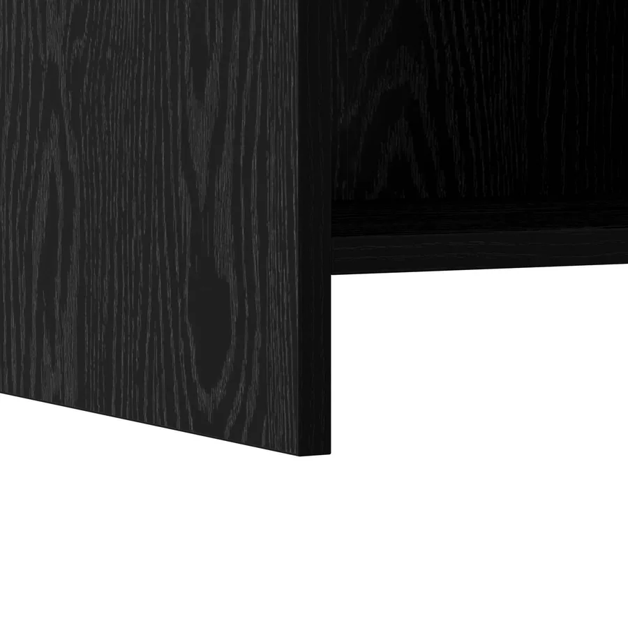 Tables de chevet 2 pcs Chêne noir 40 x 30 x 60 cm - 4