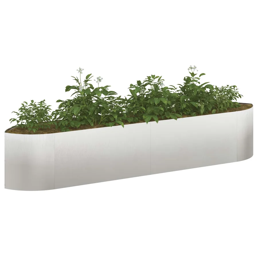 Jardin surélevé Acier inoxydable 220 x 40 x 40 cm Acier - 3