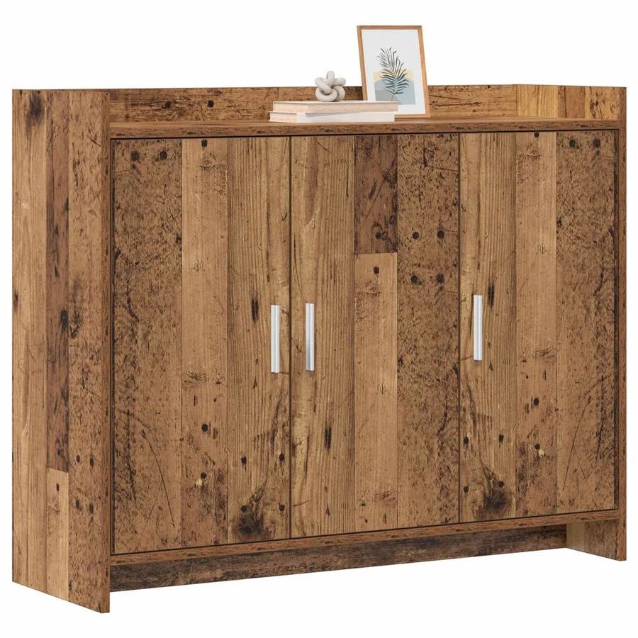 Buffet Bois ancien 98,5 x 33 x 80 cm Bois d'ingénierie - 3