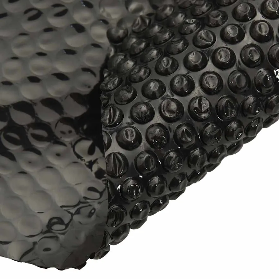Couverture de piscine Noir 549 x 274 cm PE - 4