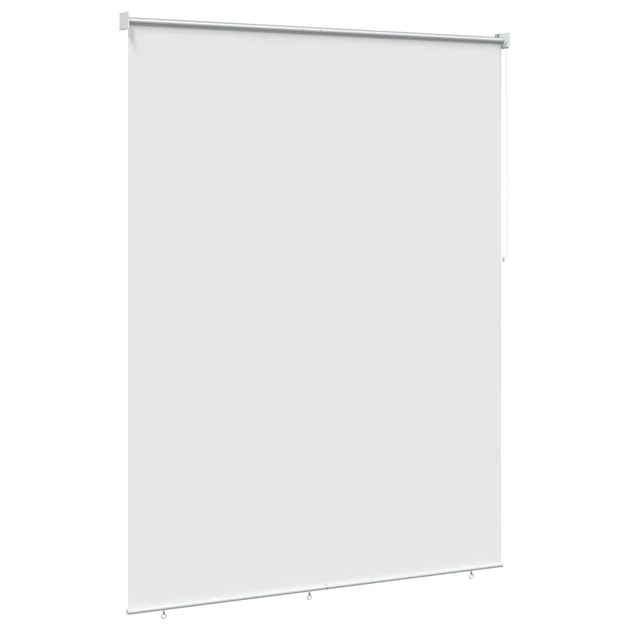 Store roulant extérieur protection UV Blanc Polyester - 4