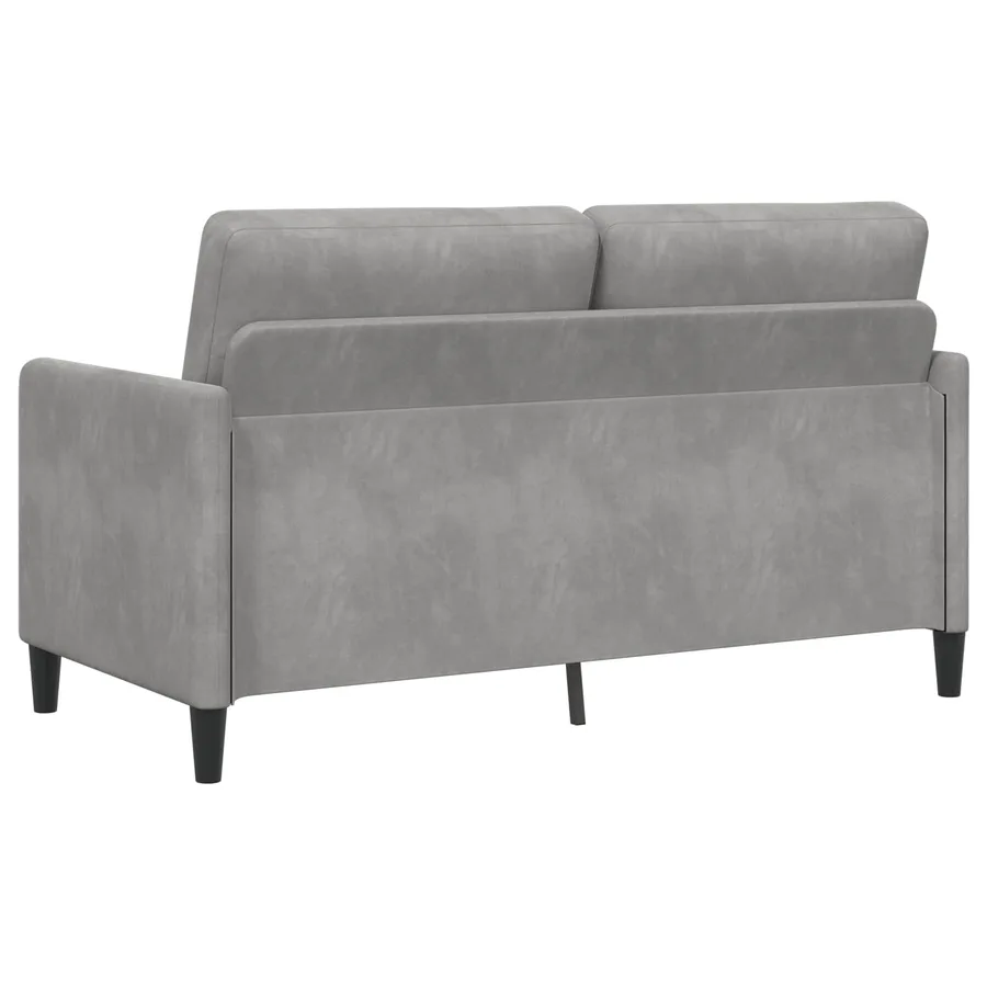 Sofa avec rangement Gris clair 152 x 78 x 87 cm Polyester - 5