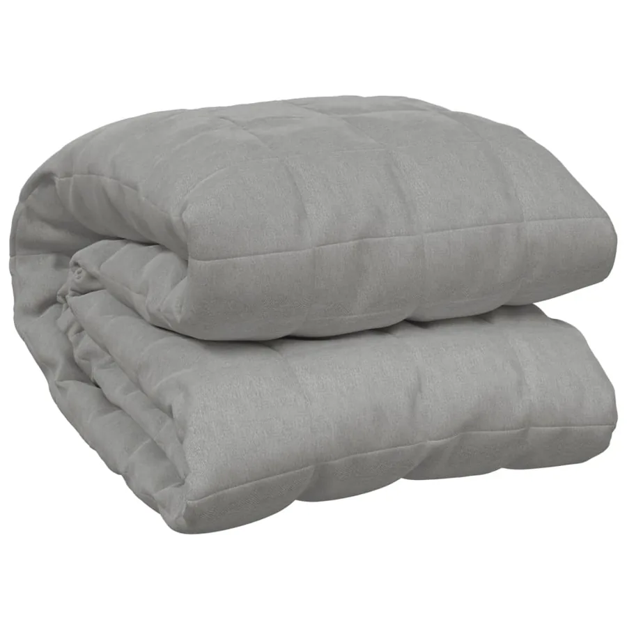 Couverture lestée Gris 122x183 cm 9 kg Tissu - 2