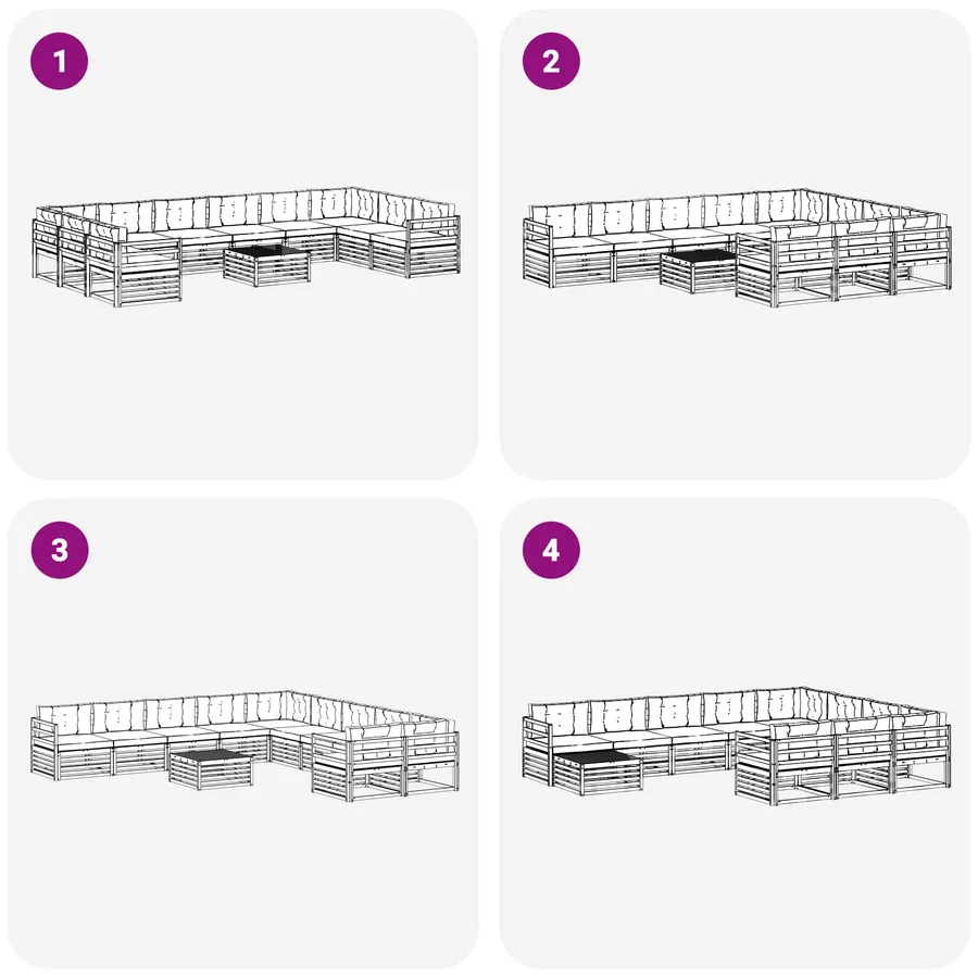 Ensembles de canapés 11 pc - 7