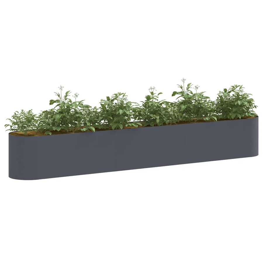 Jardin surélevé Anthracite 280 x 40 x 40 cm - 3