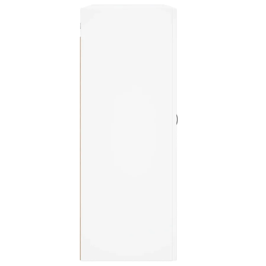 Armoire murale blanc 69,5x34x90 cm bois d'ingénierie - 8