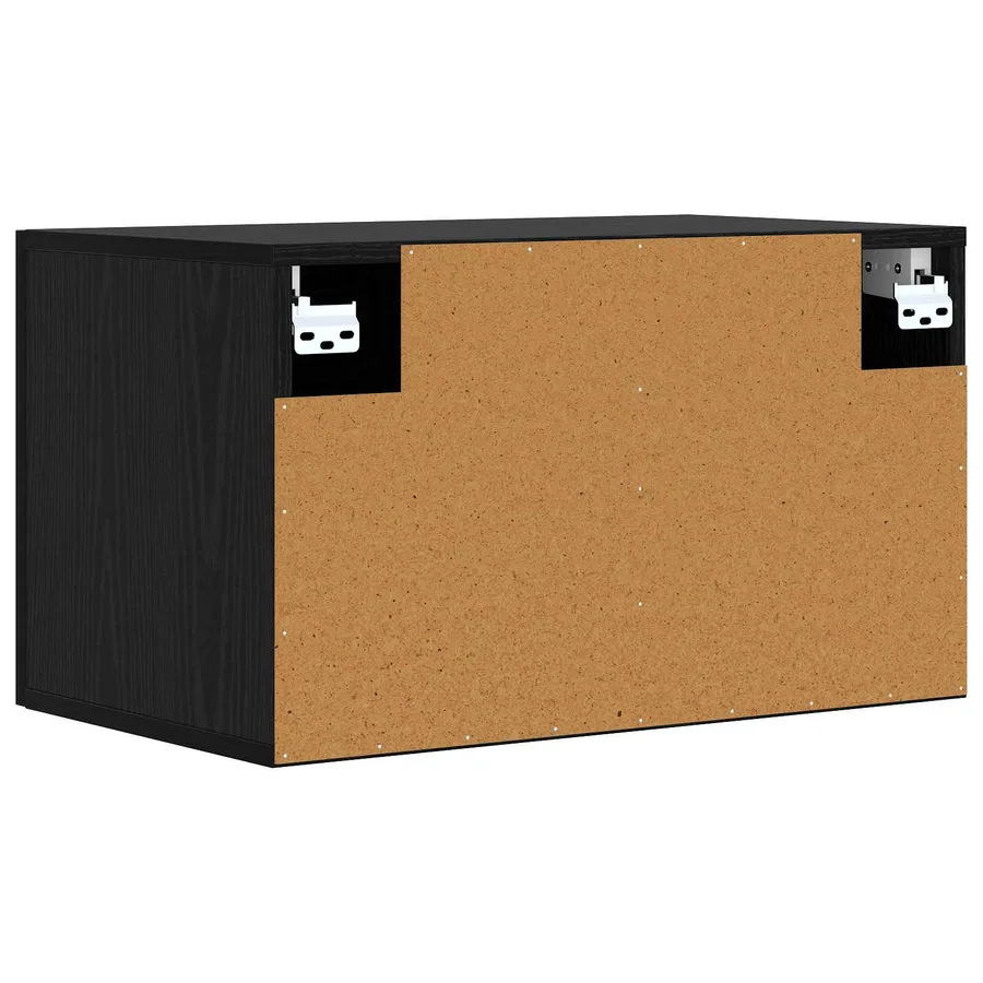 Meuble mural Chêne noir 60 x 36,5 x 35 cm Bois d'ingénierie - 4