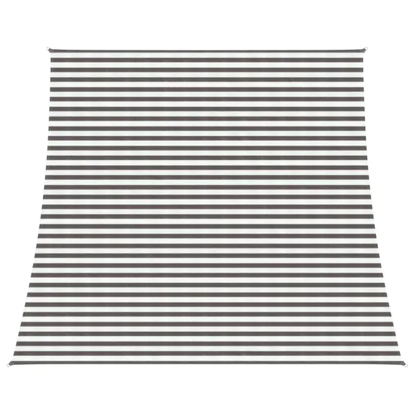 Voile d'ombre Gris clair et blanc 4 / 5 x 4 m HDPE