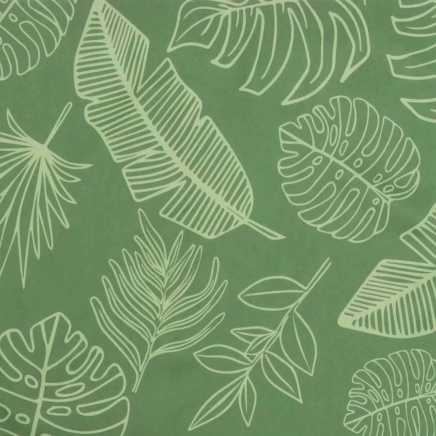 Coussins de chaise lot de 2 motif de feuilles 40x40x4 cm tissu - 8