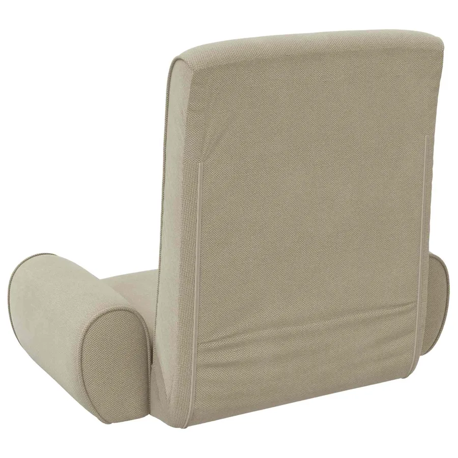 Fauteuil de sol ajustable Sable Velours grainé - 6