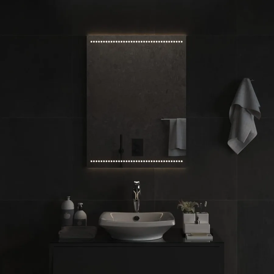 Miroir de salle de bain à LED 60x80 cm - 3