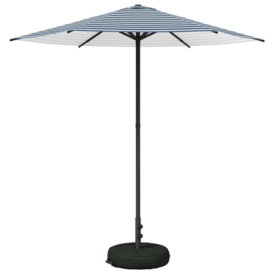 Parasol de jardin avec base 230 x 230 cm Polyester - 2