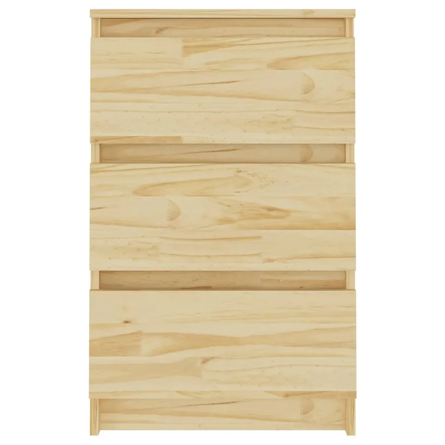 Tables de chevet 2 pcs 40x29,5x64 cm bois de pin solide - 4